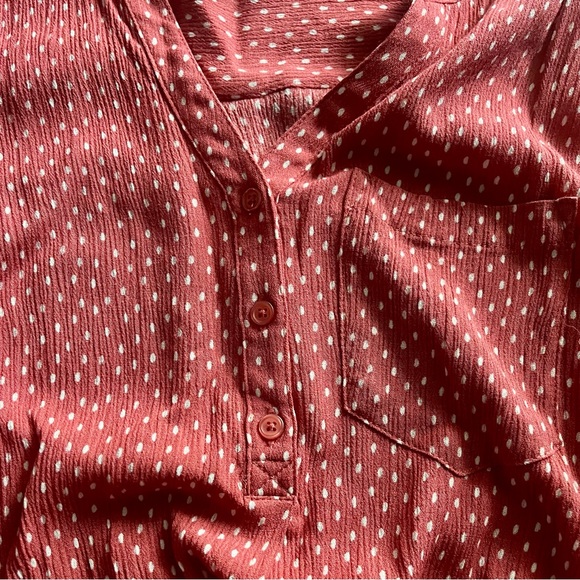 Market & Spruce top - 3/4 length - size small - Picture 4 of 8